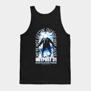 Chilling In Antarctica Tank Top